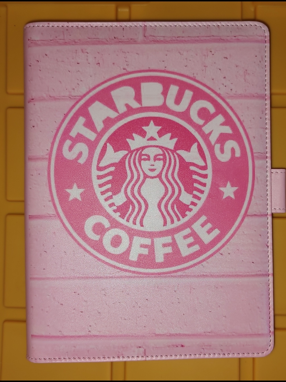 Starbucks Pink Logo Tablet Folio Case